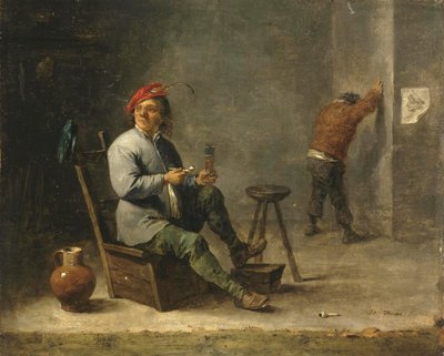 Fumatore da David Teniers the Younger